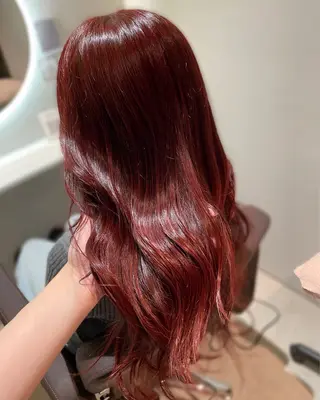 ロング カラー 💎韓国ヘア💎 Harukaのヘアスタイル