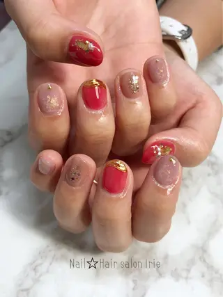 ネイル Hair salon Irie所属・與儀 知佳のネイルデザイン