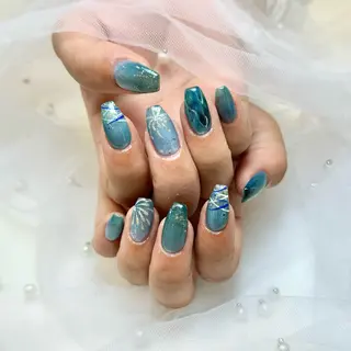 ネイル EmaNail＋KIHAKUYA東大阪瓢箪山店所属・EmaNail YUIのネイルデザイン