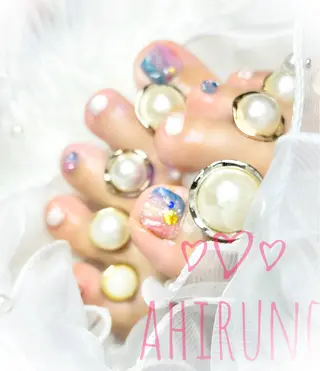 ネイル ａｈｉｒｕｎｏ ✿ ｙｕiのネイルデザイン