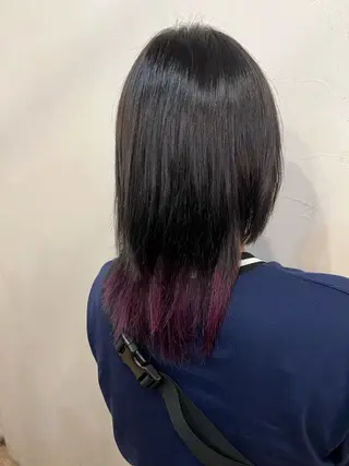 セミロング 町田/透け感/透明感 Shibuのヘアスタイル