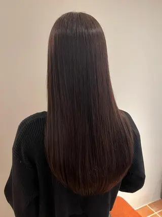 ロング L'EANE THE TOKYO所属・美顔形成カット｜青山 髪質改善｜三浦秀太郎のヘアスタイル