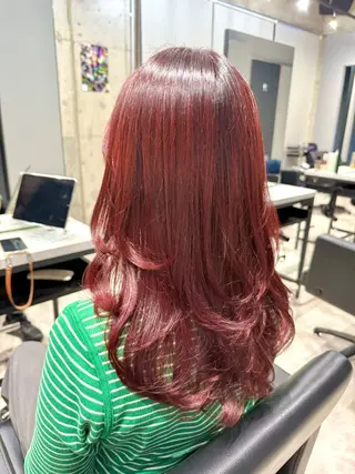 ロング カラー 【neo.】 Mahoのヘアスタイル