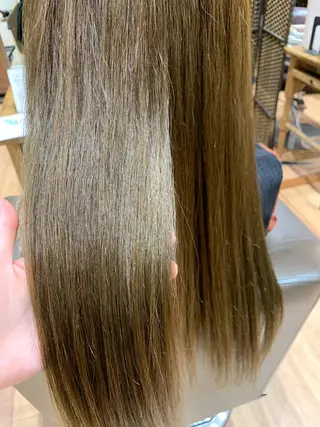 ロング 🎀ツヤ暖色カラー 🎀大塚ナオミのヘアスタイル