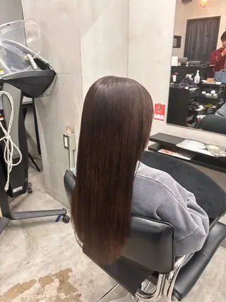 ロング カラー Riho ブリーチモデル募集中のヘアスタイル