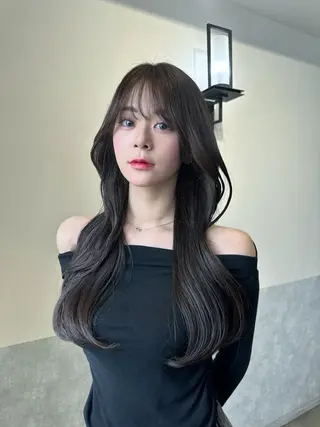 中韓style 💄🤍愛子🇨🇳のヘアスタイル