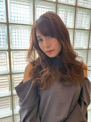 セミロング カラー One By The Ect所属・ショート/脱白髪染め ☆宇﨑悠実のヘアスタイル