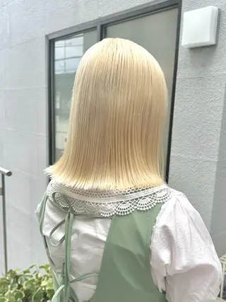 ミディアム カラー ササキカズマ〻透明感 〻色落ち〻赤み消しのヘアスタイル