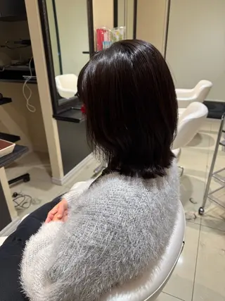 ミディアム 白井 早苗のヘアスタイル