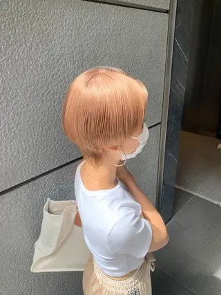 ショート レイヤー専門家 ダブルカラー修のヘアスタイル