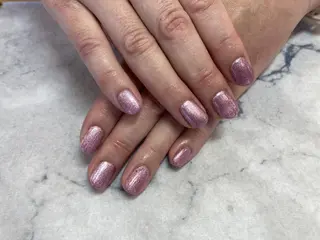 ネイル ネイルリボン 受付スタッフのネイルデザイン