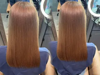 ロング カラー 透明感カラー×ケア ブリーチTakeruのヘアスタイル