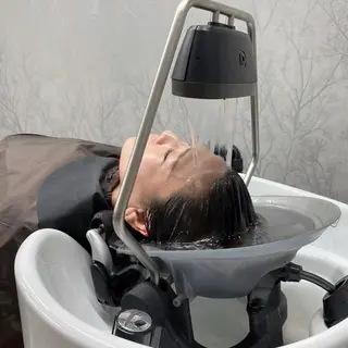 ミディアム 櫻井 正士のヘアスタイル