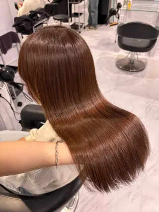 ロング カラー 表参道♡暗髪^ྀི 艶カラー♡アユミのヘアスタイル