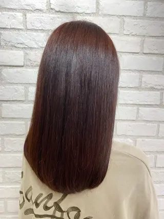 セミロング 加藤 陽萌のヘアスタイル