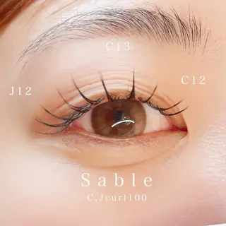 マツエク・マツパ ＜まつげパーマ・アイブロウ・ヘアメイク 専門店＞Le vail 札幌円山店所属・Le vail 藤光のマツエク・マツパデザイン