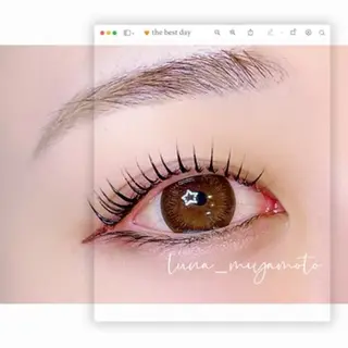 マツエク・マツパ まつ毛カールLuna心斎橋店所属・まつ毛カールLuna 心斎橋のマツエク・マツパデザイン