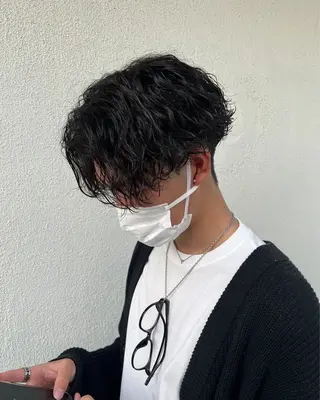 メンズ 🚹/センター パート特化/海里のヘアスタイル