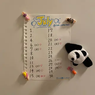 ミディアム カラー yumemiレイヤー ‎✴︎ 透明感カラーのヘアスタイル