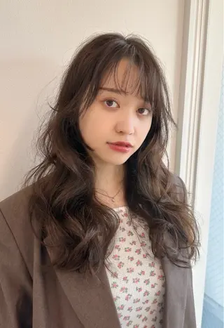 ロング “似合わスタイル” lemiie ハナのヘアスタイル