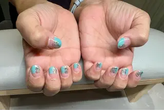 ネイル ＆robe銀座 🪽tsuki🪽のネイルデザイン