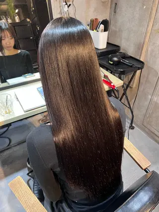 ロング 🫐ハイトーンカラー RIRIKA🌻のヘアスタイル