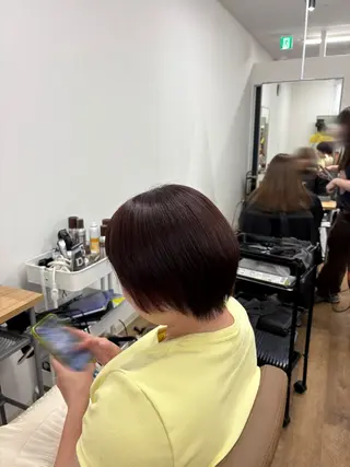 ショート カラー miki-YUCCA -"モデル様募集中"のヘアスタイル