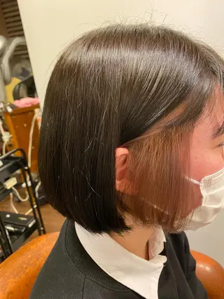 ショート カラー liL hair lounge所属・liL hair サトウリョウタのヘアスタイル