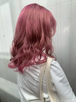 ロング カラー Leben所属・垢抜けヘア♡柔らかい カラー/mihoのヘアスタイル