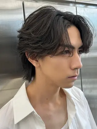 パーマ 🎀メンズパーマ☆ 艶カラー☆Syuriのヘアスタイル