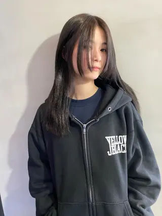 ロング カラー ヘアアレンジ SHACHU渋谷神南店所属・SHACHU ayamiのヘアスタイル