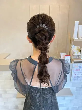 ヘアアレンジ 永田 彩華のヘアスタイル