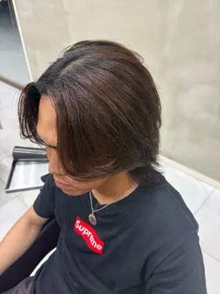 ミディアム メンズ 【GRANDEUR】 石橋亜嘉史のヘアスタイル