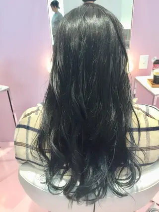 セミロング 所渉/韓国レイヤー /ウルフカットのヘアスタイル