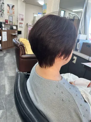 ショート エンゼルス美容室斉間 圭司のヘアスタイル