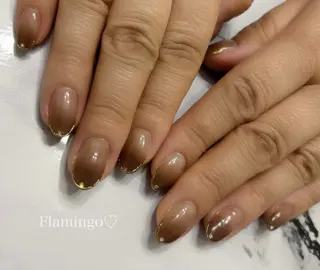 ネイル 40代からの爪に 優しい施術×自爪育成のネイルデザイン