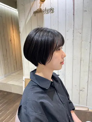 ショート 縮毛矯正/レイヤー /ひかるのヘアスタイル
