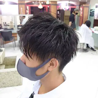 ショート パーマ メンズ 🐺デザインウルフ / 一ノ瀬 凌🐺のヘアスタイル