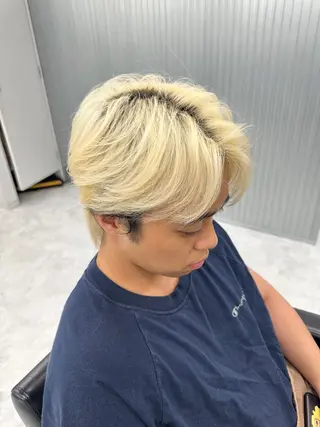 キッズ シャドウパーマ／立川 /🐶コタロウ🐶のヘアスタイル