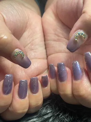 カラー メンズ ネイル Chérinail 爪のお手入れのネイルデザイン