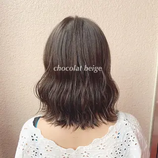 ミディアム カラー 代表🎀 ふわモテ愛 され髪🩷yumiのヘアスタイル