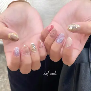 ショート ネイル Lofi nails ゆきこのネイルデザイン