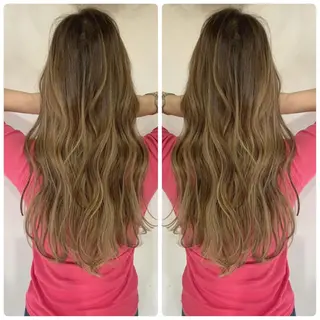 ロング カラー 京都大人女性ショート 徒歩1分/秋山のヘアスタイル