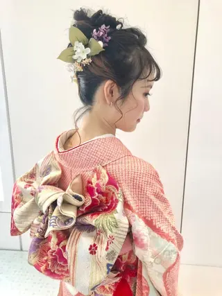 ヘアアレンジ 代表　土屋ヒロユキ ショートカットのヘアスタイル