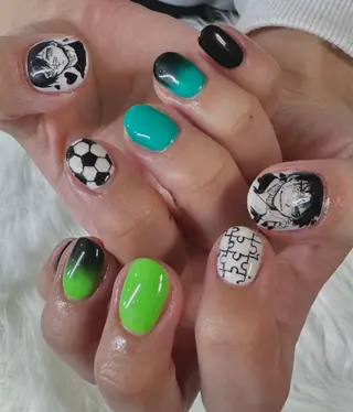 ネイル Panda.z つきのネイルデザイン