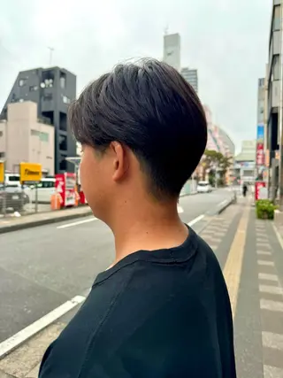 メンズ 米元 春奈のヘアスタイル