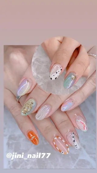 ネイル JINI NAIL所属・ジニ ネイルのネイルデザイン