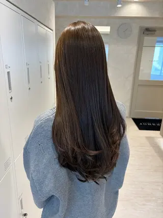 ロング カラー 韓国ヘア・カラー 🩵SHIZUKUのヘアスタイル