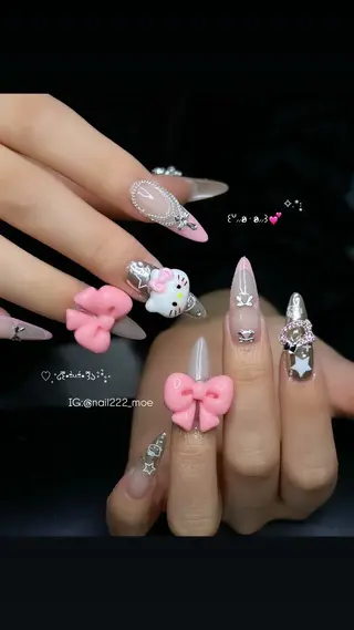 ネイル ⟡.*222⋰˚☆ MöEのネイルデザイン