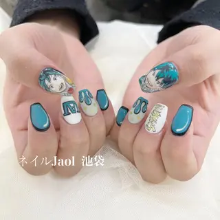 ミディアム nail jaol池袋店所属・ネイルJaol 池袋のネイルデザイン